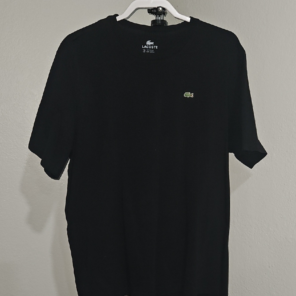Lacoste Men's Black T-Shirt